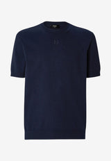 Fendi Cashmere Knit T-shirt Blue FZY443AYYGF0QB0_Blue_42821561