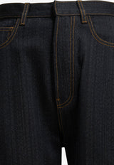 Alaïa Round-Leg Jeans Blue AA9P0176T672C540_b30bb7dd-621b-40ae-b49b-4f0c7c2f38bb