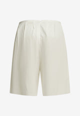 Khaite Poppy Jersey Shorts White 182271012100_de51cba9-34a6-42f3-8850-af3f70e29f61