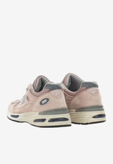 New Balance Made in UK 991V2 Sneakers Pink U991RB2_9ccc23ce-a73b-4f36-8d36-3018434b4f2c