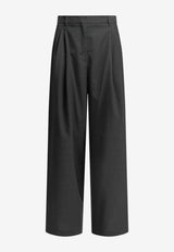 S Max Mara Taro Tailored Wool Pants Gray 2629136091600SMMTARO016_f1917265-1f5d-4f46-b562-eaaa8c596021