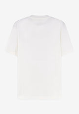 Brunello Cucinelli Printed Crewneck T-shirt White M0B138519C7220_OFFWHITE_70014853