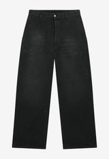 Maison Margiela Washed Straight-Leg Jeans Black S50KA0728M35926/T_MARGI-961