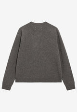 Maison Margiela Memory Crewneck Sweater Gray S50HL0086M13304/T_MARGI-812F