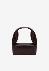 Maison Margiela Small Box East West Leather Bag Burgundy SB1WD0064P8982/T_MARGI-T5171