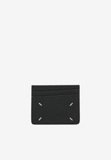 Maison Margiela Four Stitches Cardholder Black SA1VX0006P4745/T_MARGI-T8013