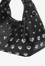 GANNI Small Hobo Heart Bag Black C1040015099_69975544-6419-4c1e-9a22-df266478eb68