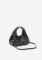 GANNI Small Hobo Heart Bag Black C1040015099_69975544-6419-4c1e-9a22-df266478eb68