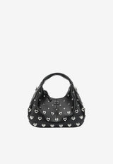 GANNI Small Hobo Heart Bag Black C1040015099_69975544-6419-4c1e-9a22-df266478eb68
