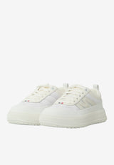 Moncler Altive Nubuck and Nylon Low-Top Sneakers White L209B4M00150-N0565-001