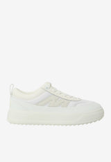 Moncler Altive Nubuck and Nylon Low-Top Sneakers White L209B4M00150-N0565-001