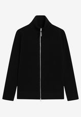Maison Margiela Zip-Up Knit Cardigan Black SI1HA0013S17781/T_MARGI-900F
