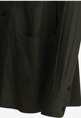 Sacai Typewriter Casual Shirt Dark Green 26-04042M531_380902a0-8085-43c2-9dfb-355a9fe4012d