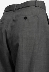 Sacai Curved-Leg Tailored Wool Pants Gray 26-08572301_dd586be9-02c5-4d84-93c0-292350561745
