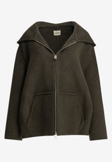 Khaite Dolem Zip-Up Jacket Green 6243547716_8c90aa22-b665-40bb-b33c-91c8732173e0