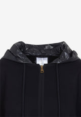 Wool Draped Zipped Poncho