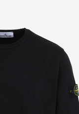 Compass Patch Ribbed Sweatshirt