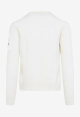 Logo Patch Wool Sweater