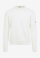 Logo Patch Wool Sweater