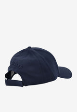 Moncler Logo Embroidered Baseball Cap Blue L10913B0004804863778_Blu_53817868