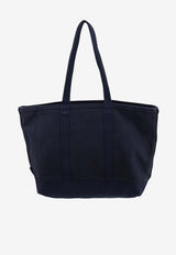 Polo Ralph Lauren Logo Embroidered Denim Tote Bag Blue 405P02124002_NAVYNAVY_70224521