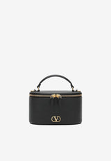 Valentino Mini VLogo Signature Vanity Bag Black 9W2P0AX8SNP/T_VALE-0NO
