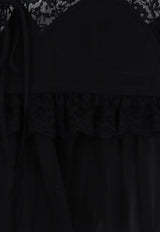 Chloé Lace-Trimmed Silk Cami Top Black CH26AHT17005001_BLACK_70014672