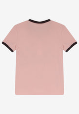 Chloé Graphic Print T-shirt Pink CH26AJH262806D5_DESERT ROSE_70014747