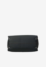 Tod's Medium Hammered Leather Shoulder Bag Black XBWAPAF9300-QRI-B999