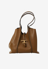 Tod's Small T Timeless Tote Bag Brown XBWTSBA0200-XSO-S600