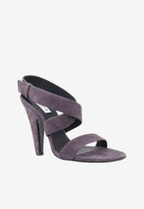 Alaïa Cone 110 Suede Sandals Purple AA3S2017I117U16_VERT CAMOUFLAGE_70166764