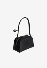 Alaïa Le Teckel Leather Shoulder Bag Black AA1L1012I061999_NOIR_70166813