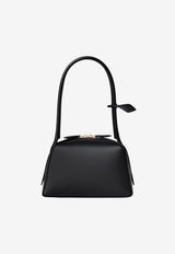 Alaïa Le Teckel Leather Shoulder Bag Black AA1L1012I061999_NOIR_70166813