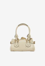 Chloé Small Paddington Leather Handbag White CH26SS805P7520S_f604f7f6-4fe5-4fd0-9e97-44408a5cf61b