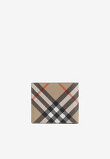Vintage Check Tech Bi-Fold Wallet
