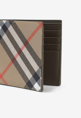 Vintage Check Tech Bi-Fold Wallet