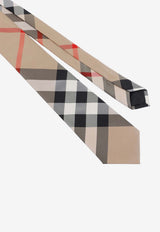 Checked Silk Tie