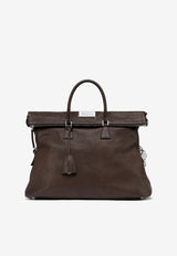 Maison Margiela Large 5AC Loved To Death Top Handle Bag Brown SB1WG0072P8565_T2180