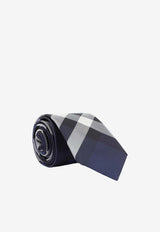 Checked Silk Tie