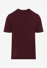 Logo Embroidered Crewneck T-shirt