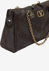 Valentino Medium Panthea Suede and Nappa Leather Shoulder Bag Brown 9W2B0S70DEDRE6_63446fcb-5b62-46ea-8dd9-268bd083f6d6