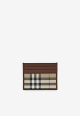 Burberry Archive Check Canvas Cardholder Beige 8128825176140/T_BURBE-A7026