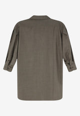 Loro Piana Elyse Wool Shirt Brown FRW0382H1KB_COFFEE POWDER_70281625
