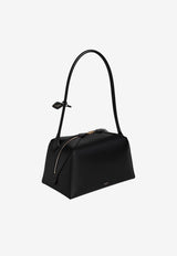 Alaïa Le Bouledogue Calf Leather Shoulder Bag Black AA1L2019I061999_NOIR_70281667
