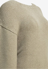 Khaite Gemma Knitted Cashmere Sweater Cream 18273645869_2cb41885-4184-4b98-8e3f-0fd793310356