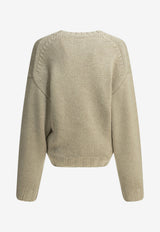 Khaite Gemma Knitted Cashmere Sweater Cream 18273645869_2cb41885-4184-4b98-8e3f-0fd793310356