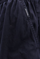 Balenciaga Elasticated Straight-Leg Pants Blue  808895TBP01_4063_Blu_29845854