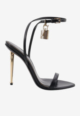 Tom Ford Padlock 105 Leather Sandals Black W2272LKD002PNAA_BLACK_70013688