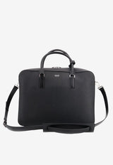 Tom Ford Stamped Logo Leather Briefcase Black H0755LCL213SNAA_BLACK_70013730