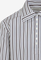 Cedon Striped Buttoned Shirt